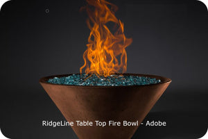 Slick Rock - RidgeLine 12in Table Top Fire Bowl