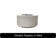 Load image into Gallery viewer, Cilindro Tuscany Fire Table in Ultra Concrete Finish
