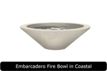 Load image into Gallery viewer, Embarcadero Fire Bowl in Coastal Concrete Finish
