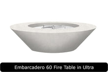 Load image into Gallery viewer, Embarcadero 60 Fire Bowl in Ultra Concrete Finish
