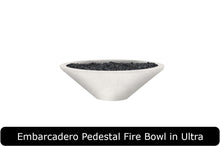 Load image into Gallery viewer, Embarcadero Pedestal Fire Bowl in Ultra Concrete Finish
