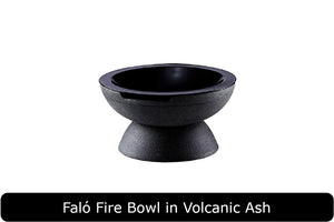 Falo Fire Bowl in Volcanic Ash Concrete Finish