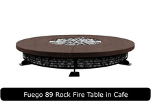 Load image into Gallery viewer, Fuego Fire Table in Cafe Concrete Finish
