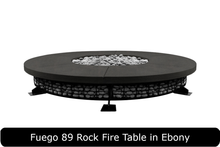 Load image into Gallery viewer, Fuego Fire Table in Ebony Concrete Finish
