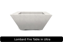 Load image into Gallery viewer, Lombard Fire Table in Ultra Concrete Finish
