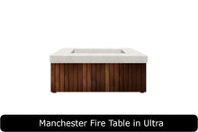 Load image into Gallery viewer, Manchester Fire Table in Ultra Concrete Finish
