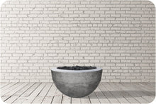 Load image into Gallery viewer, Studio Image of the Moderno 3 Concrete Fire Bowl
