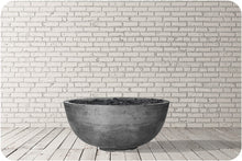 Load image into Gallery viewer, Studio Image of the Moderno 1 Concrete Fire Bowl
