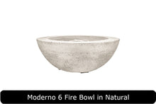 Load image into Gallery viewer, Moderno 6 Fire Bowl in Natural Concrete Finish
