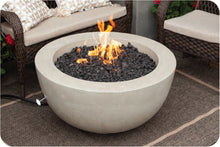 Load image into Gallery viewer, Lifestyle Image of the Moderno 8 Concrete Fire Bowl
