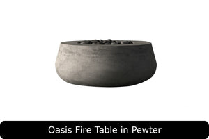 Prism Hardscapes - Oasis Concrete 42" Fire Table