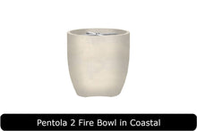 Load image into Gallery viewer, Pentola 2 Fire Bowl in Coastal Concrete Finish
