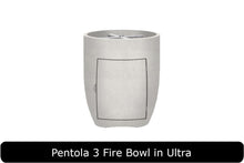 Load image into Gallery viewer, Pentola 3 Fire Bowl in Ultra Concrete Finish
