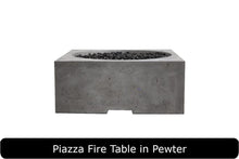Load image into Gallery viewer, Piazza Fire Table in Pewter Concrete Finish

