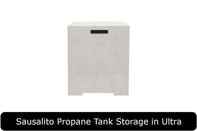 Sausalito Propane Tank Storage in Ultra Concrete Finish