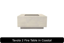 Load image into Gallery viewer, Tavola 2 Fire Table in Coastal Concrete Finish
