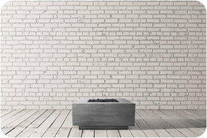 Studio Image of the Tavola 2 Concrete Fire Table
