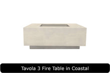 Load image into Gallery viewer, Tavola 3 Fire Table in Coastal Concrete Finish
