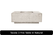 Load image into Gallery viewer, Tavola 3 Fire Table in Natural Concrete Finish
