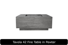 Load image into Gallery viewer, Tavola 42 Fire Table in Pewter Concrete Finish
