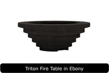 Load image into Gallery viewer, Triton Fire Table in Ebony Concrete Finish
