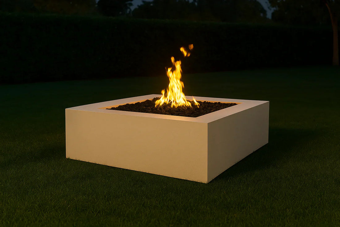 Outdoor Luxury: Custom Warming Trends AON Fire Table Options