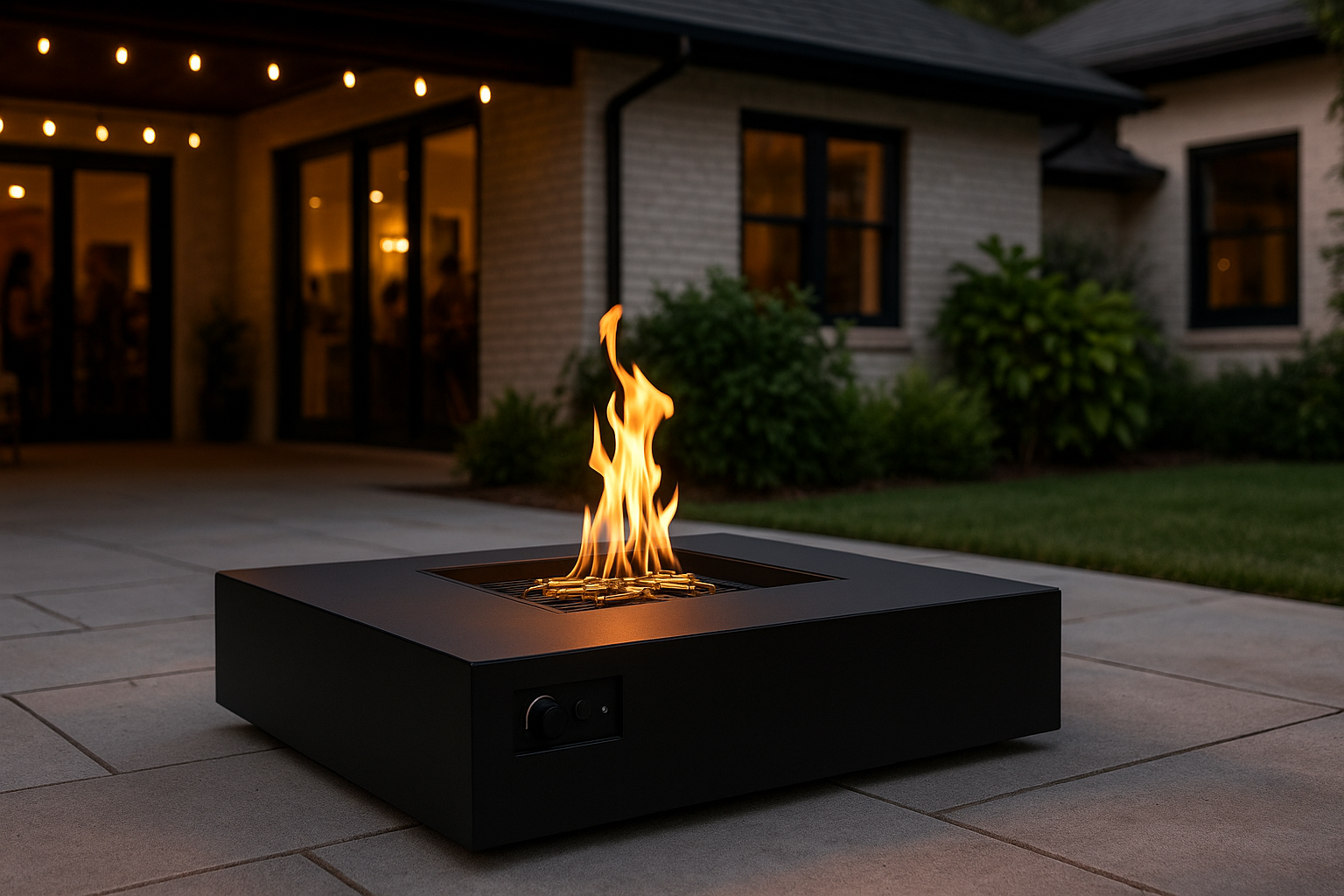 AON S48 — Square Steel Fire Table