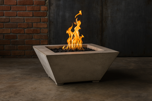 Lombard 29 — Pedestal Concrete Fire Bowl (29")