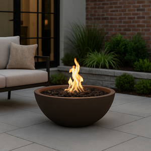 Sedona — Round Concrete Fire Bowl (27" or 33")