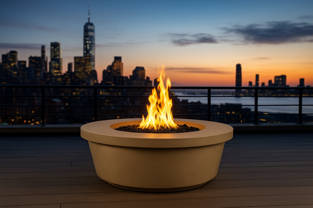 Tempe — Round Concrete Fire Table (48")
