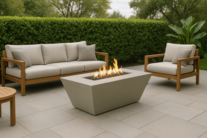 Angelus — 60" Wedge Concrete Fire Table