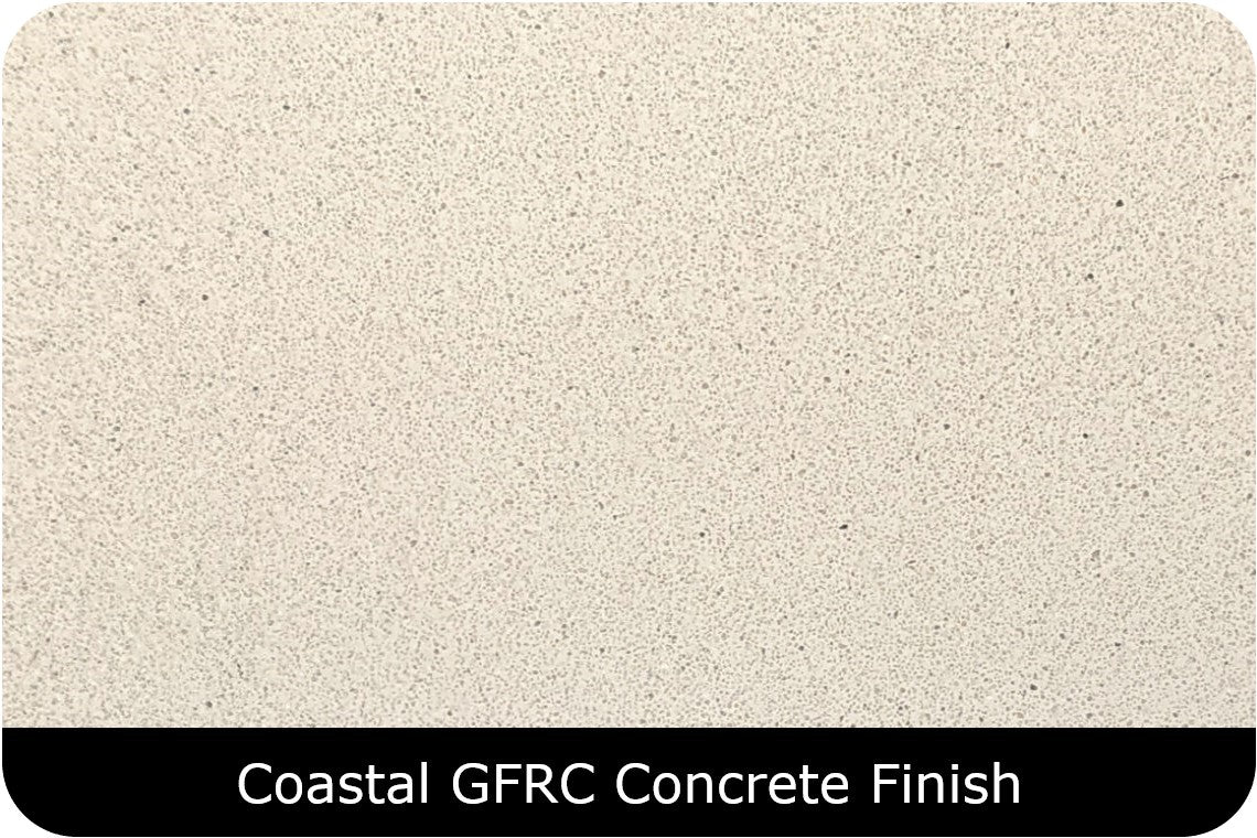 Coastal GFRC concrete color for Prism Hardscapes Fire Pits