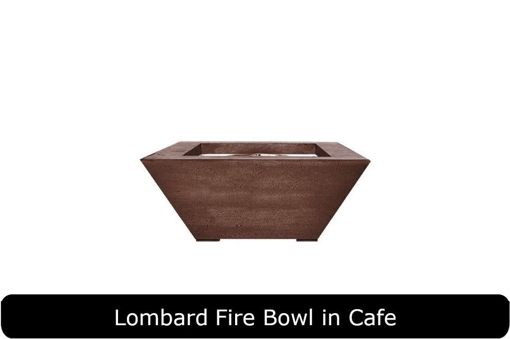 Lombard 29 — Pedestal Concrete Fire Bowl (29")