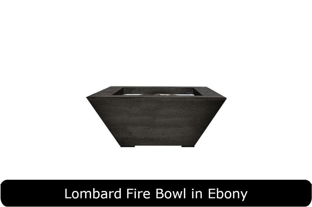 Lombard 29 — Pedestal Concrete Fire Bowl (29")