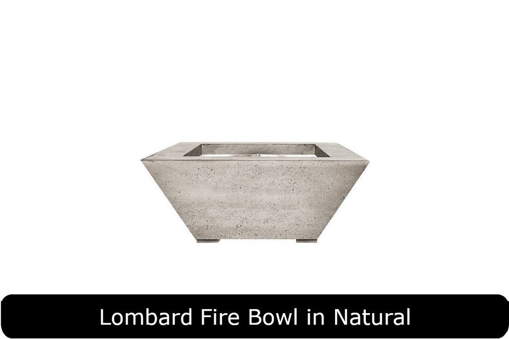 Lombard 29 — Pedestal Concrete Fire Bowl (29")