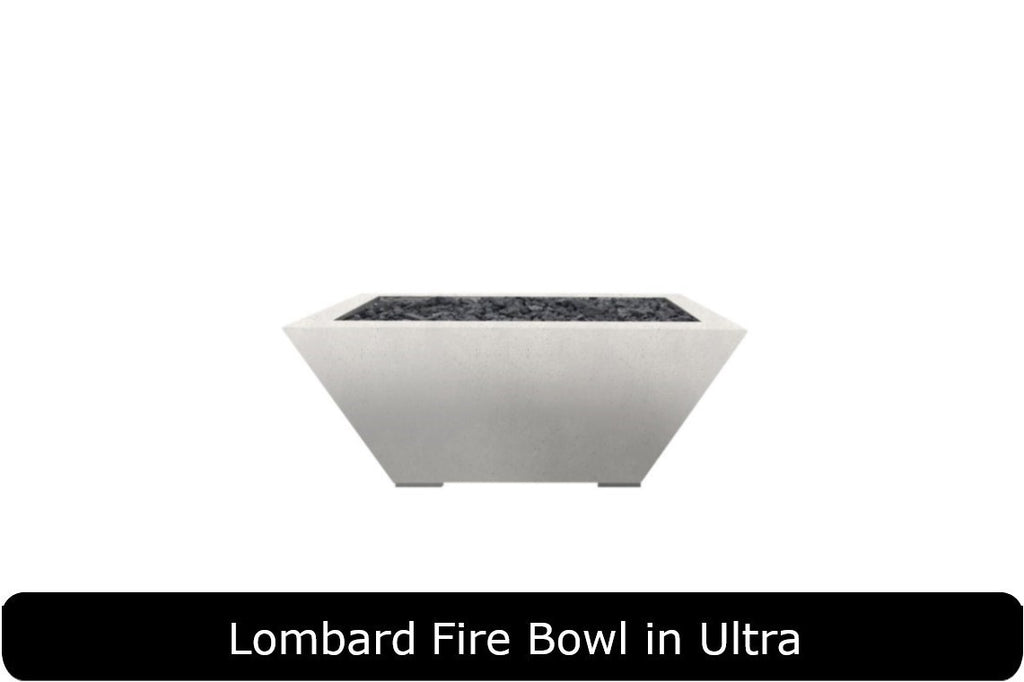 Lombard 29 — Pedestal Concrete Fire Bowl (29")