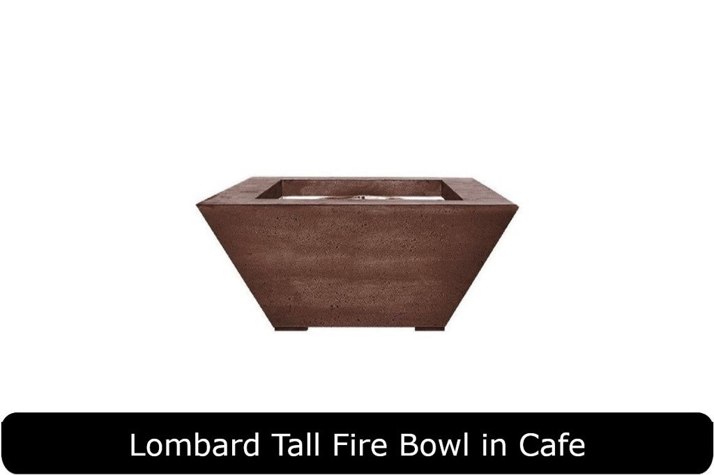 Prism Hardscapes - Lombard Tall 32" Concrete Fire Bowl