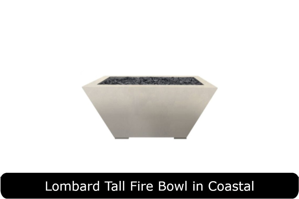 Prism Hardscapes - Lombard Tall 32" Concrete Fire Bowl