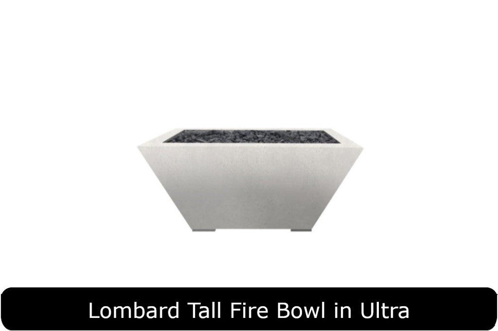 Prism Hardscapes - Lombard Tall 32" Concrete Fire Bowl