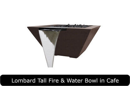 Prism Hardscapes - Lombard Tall Concrete Fire & Water Bowl