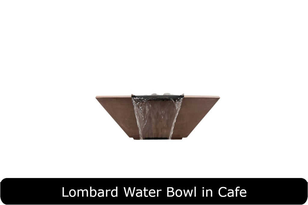 Prism Hardscapes - Lombard Pedestal Concrete Water Bowl