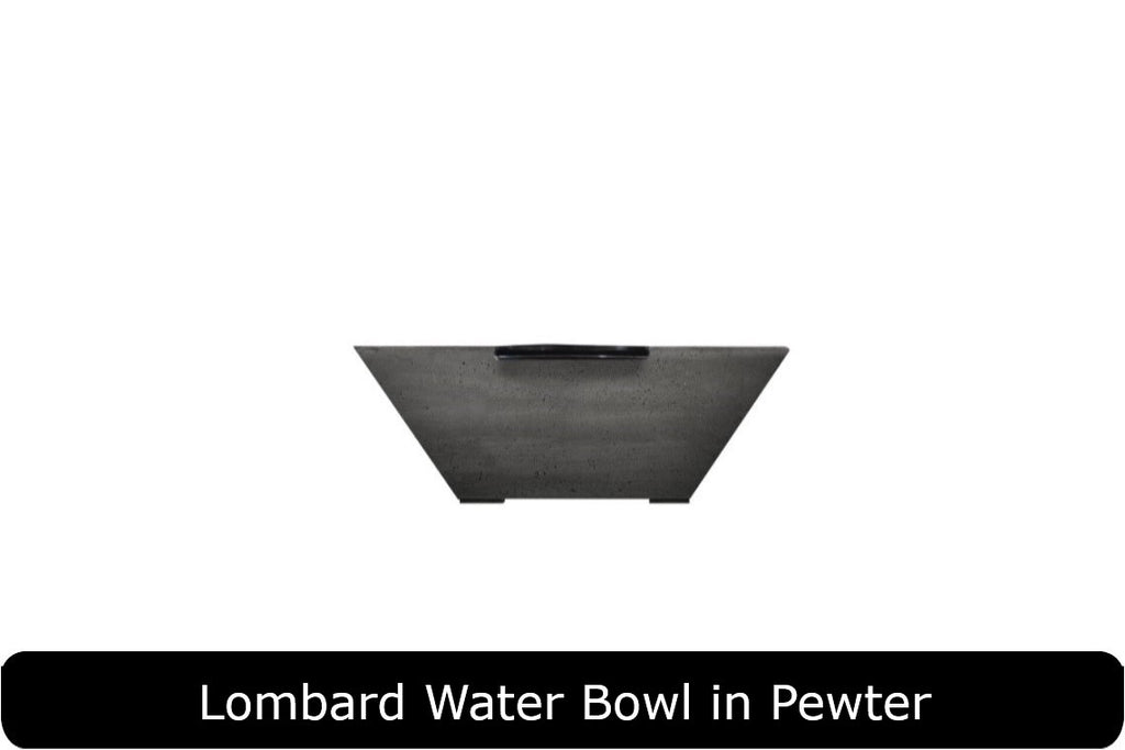 Prism Hardscapes - Lombard Pedestal Concrete Water Bowl