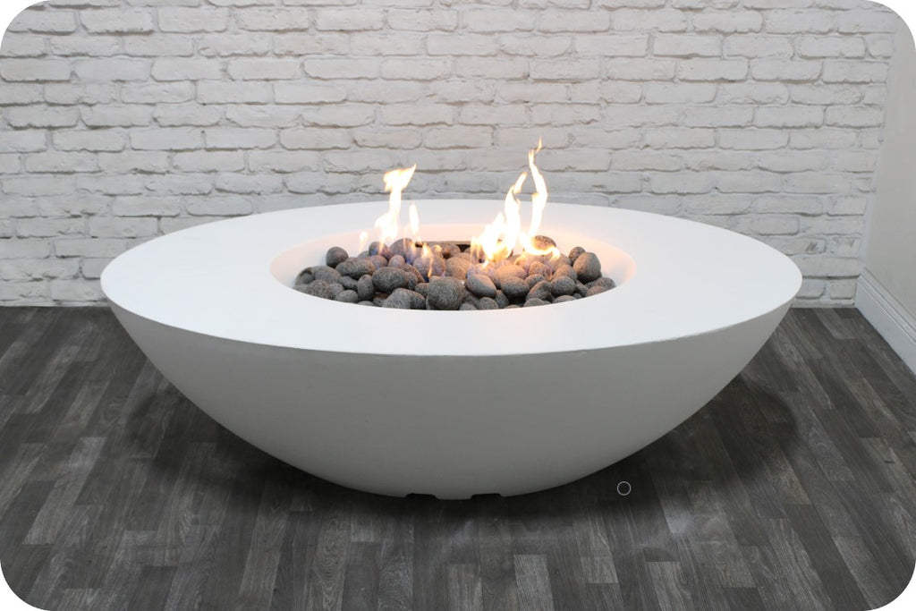 Prism Hardscapes - Ovale Concrete 60" Fire Table
