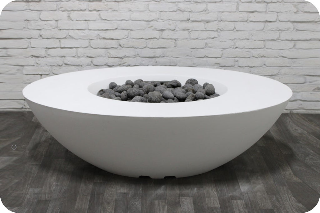 Prism Hardscapes - Ovale Concrete 60" Fire Table