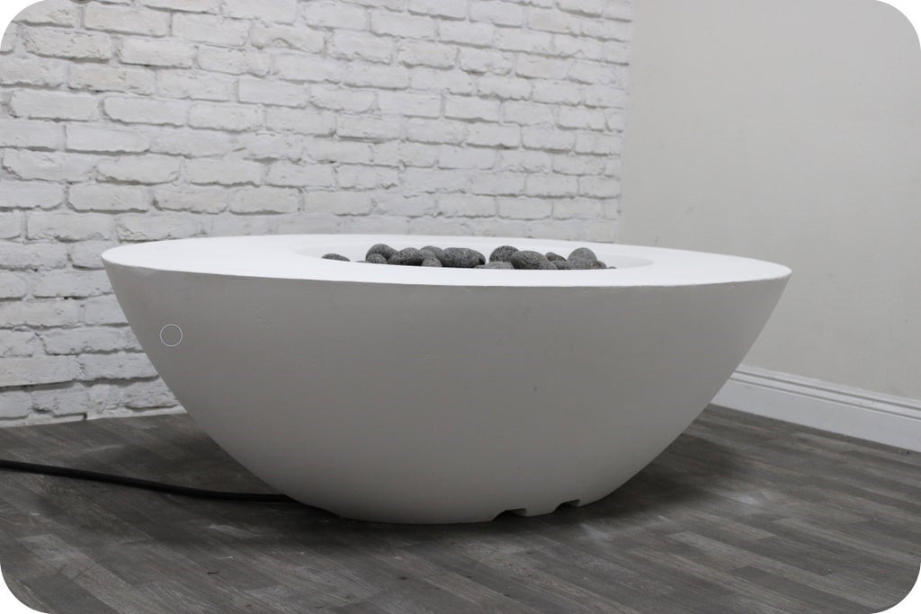 Prism Hardscapes - Ovale Concrete 60" Fire Table