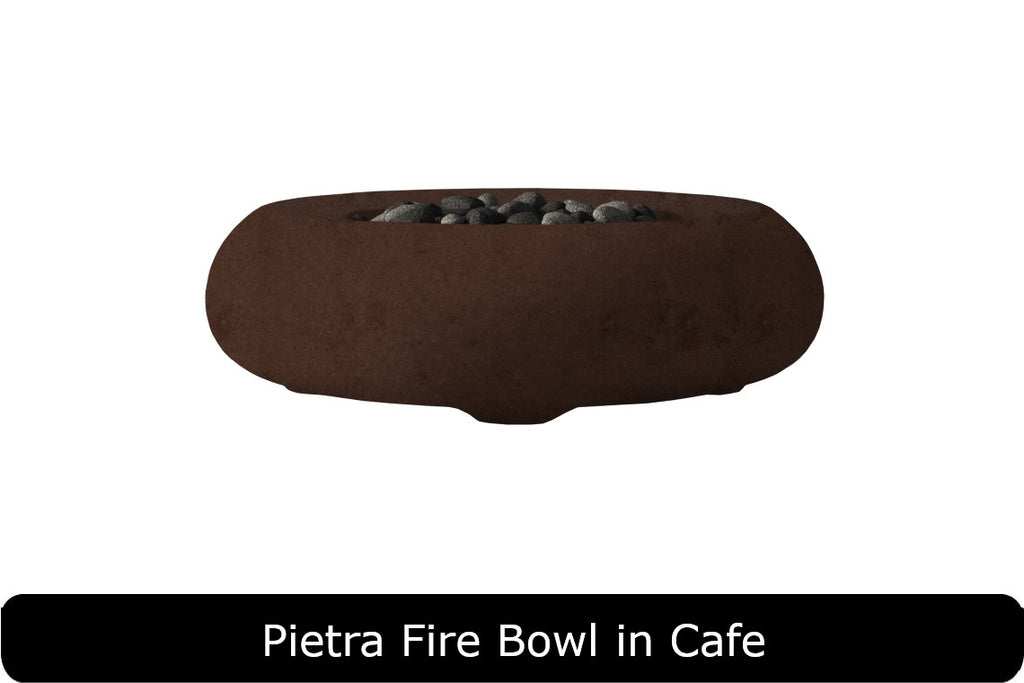 Pietra - Curved Concrete Fire Bowl 48"