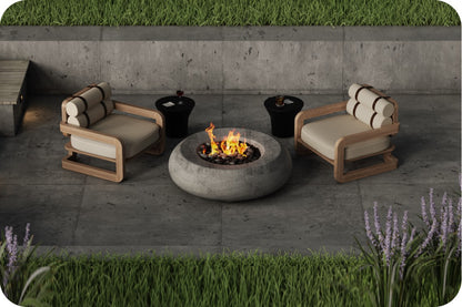 Prism Hardscapes - Pietra Concrete 48" Fire Bowl