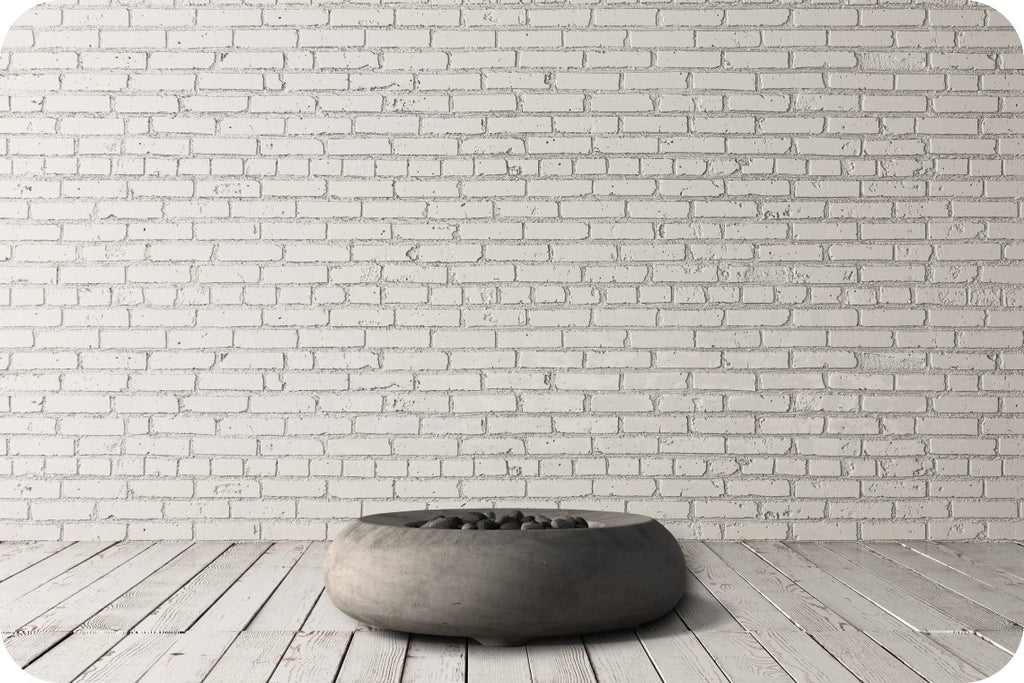Pietra - Curved Concrete Fire Bowl 48"
