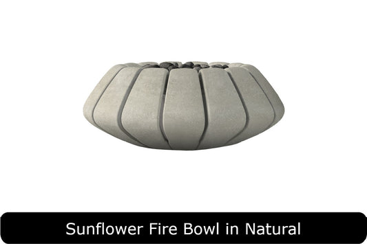 Prism Hardscapes - Sunflower Concrete Fire Bowl