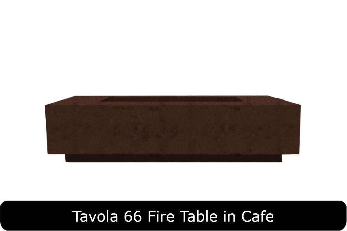 Prism Hardscapes - Tavola 66 Slim Concrete 66" Fire Table